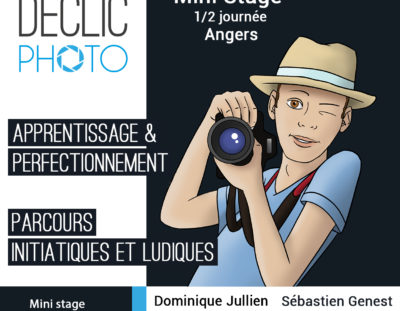 Déclic photo Angers Mini stage photo 1/2 journée