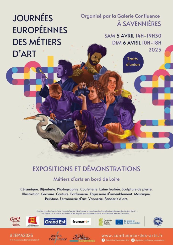 Journées Européennes des métiers d'arts
Galerie Confluence Savennières